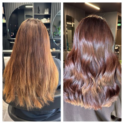 Couleur salon de coiffure ODB Concept à Grésy sur Aix