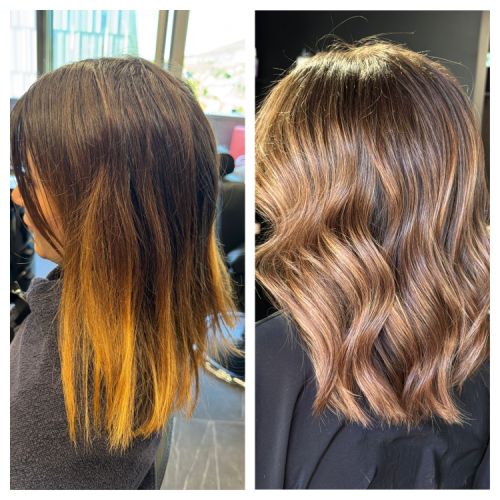 Couleur salon de coiffure ODB Concept à Grésy sur Aix