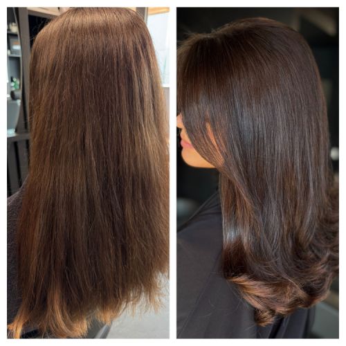 Couleur salon de coiffure ODB Concept à Grésy sur Aix