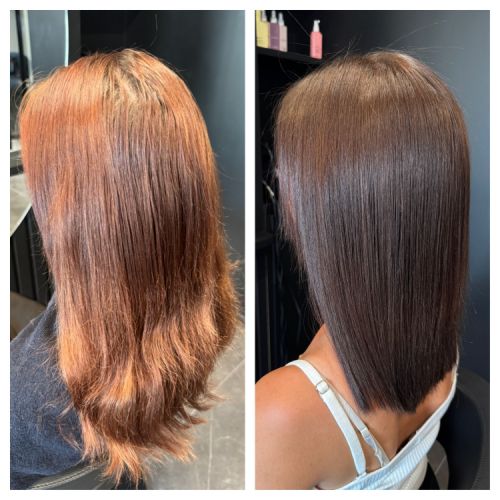 Couleur salon de coiffure ODB Concept à Grésy sur Aix